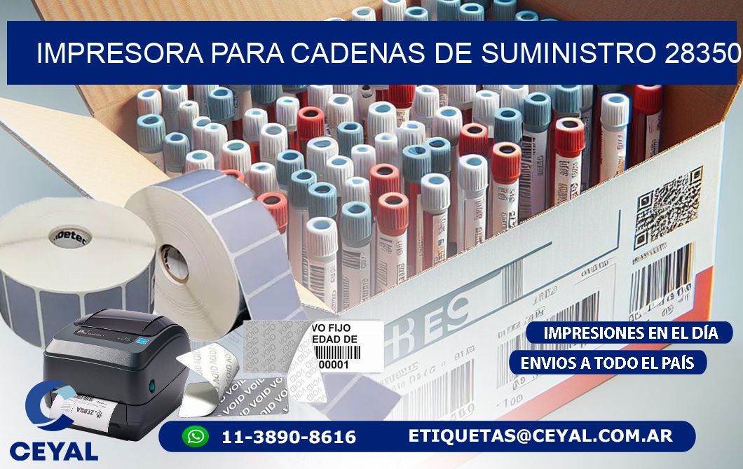 IMPRESORA PARA CADENAS DE SUMINISTRO 28350