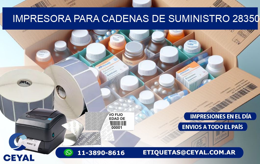 IMPRESORA PARA CADENAS DE SUMINISTRO 28350