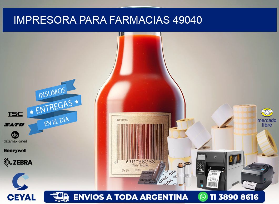 IMPRESORA PARA FARMACIAS 49040