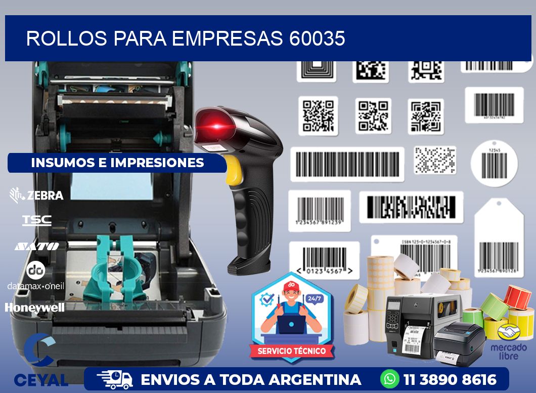 ROLLOS PARA EMPRESAS 60035