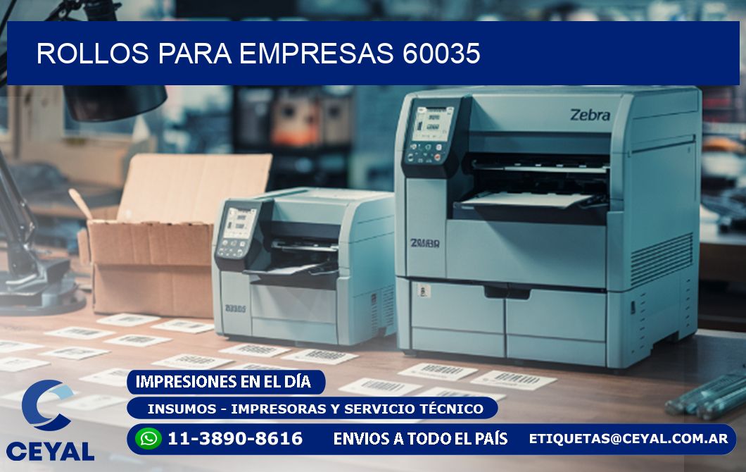 ROLLOS PARA EMPRESAS 60035
