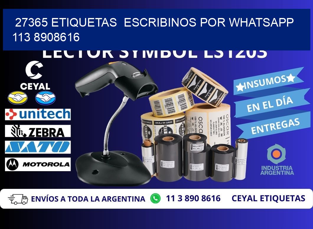 27365 ETIQUETAS ESCRIBINOS POR WHATSAPP 113 8908616