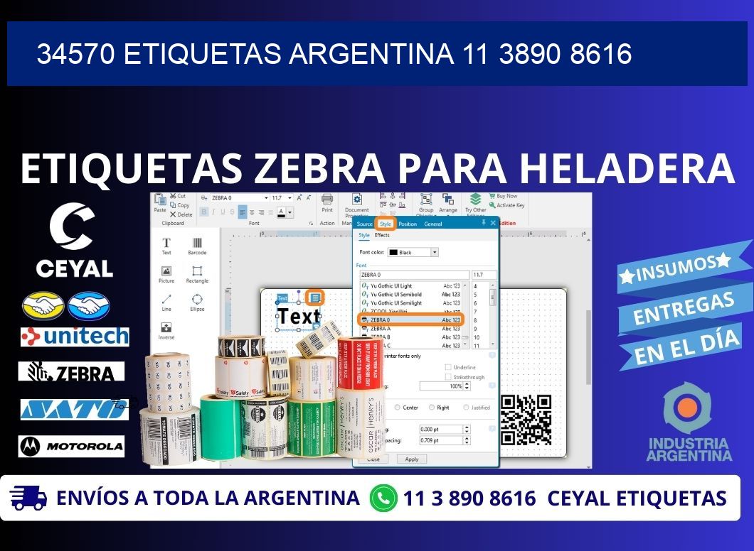 34570 ETIQUETAS ARGENTINA 11 3890 8616