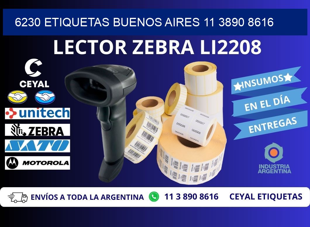 6230 ETIQUETAS BUENOS AIRES 11 3890 8616