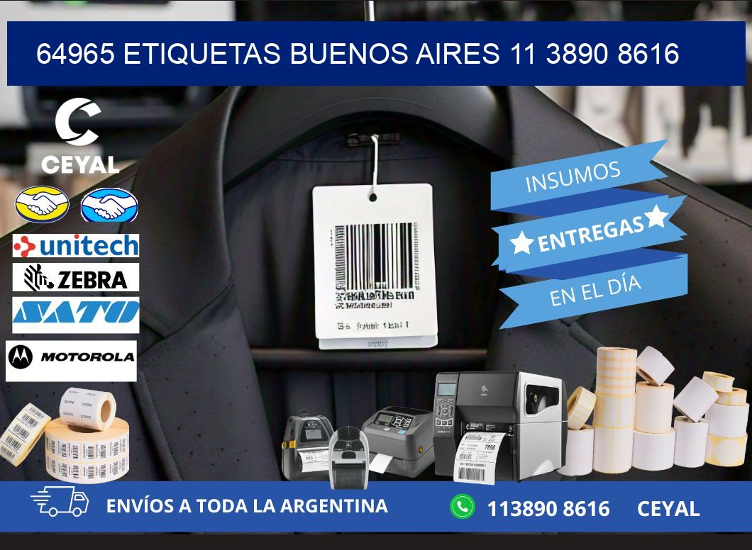64965 ETIQUETAS BUENOS AIRES 11 3890 8616