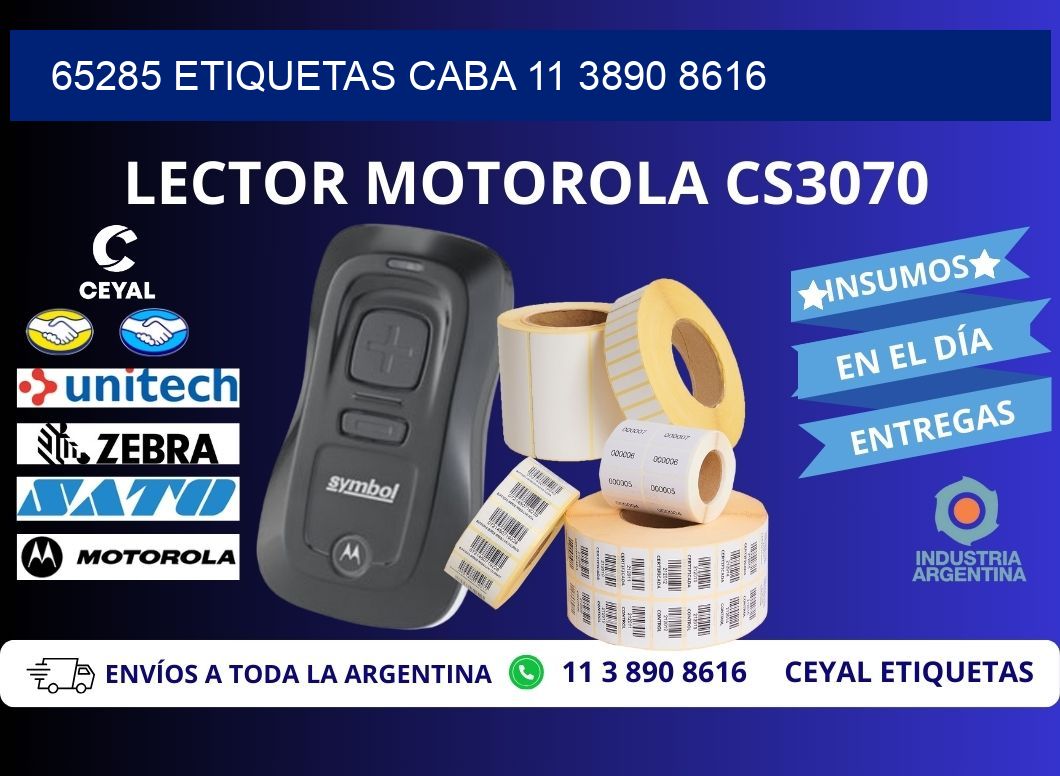65285 ETIQUETAS CABA 11 3890 8616