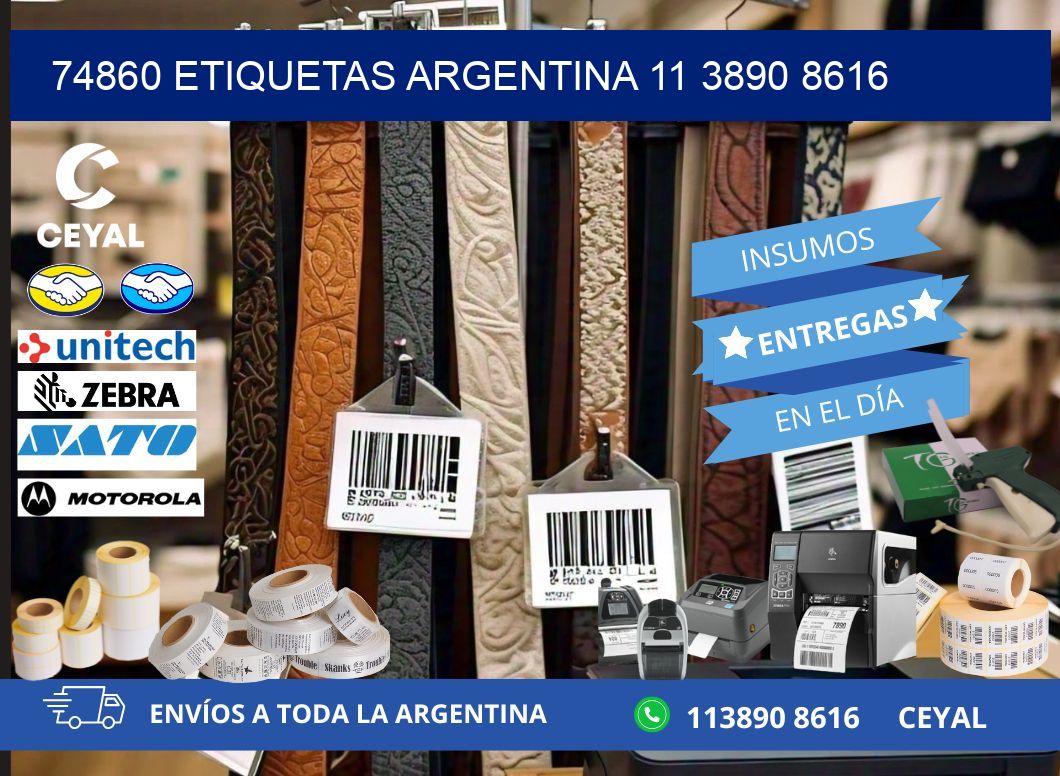 74860 ETIQUETAS ARGENTINA 11 3890 8616