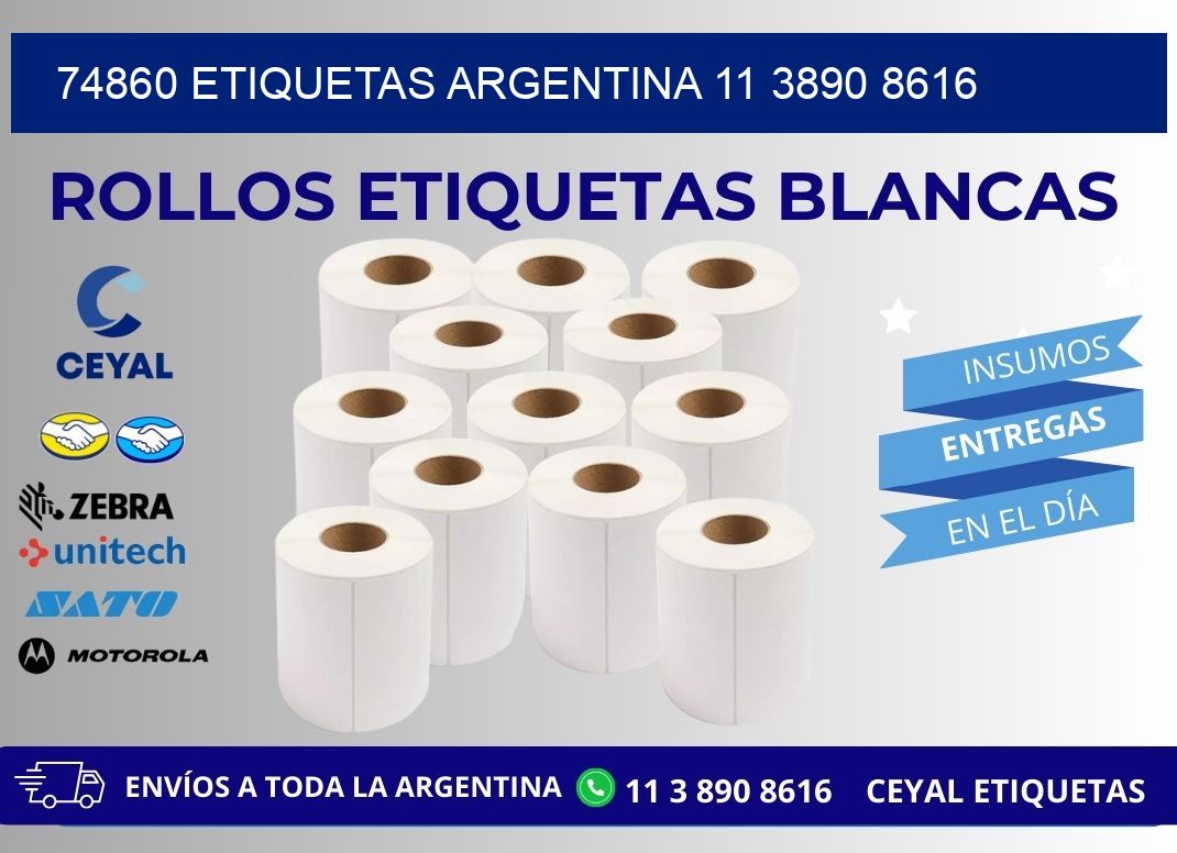 74860 ETIQUETAS ARGENTINA 11 3890 8616