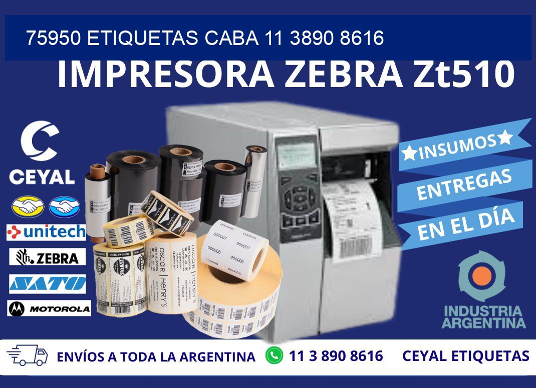 75950 ETIQUETAS CABA 11 3890 8616