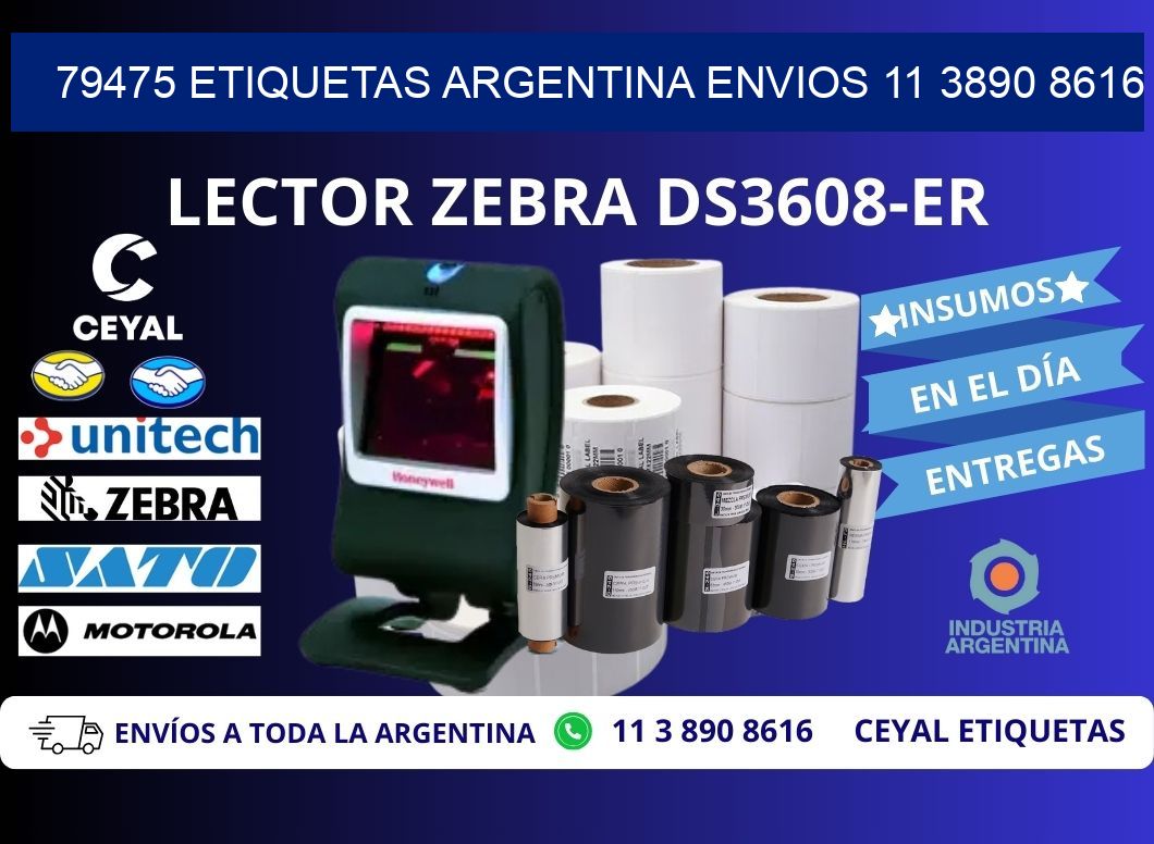 79475 ETIQUETAS ARGENTINA ENVIOS 11 3890 8616