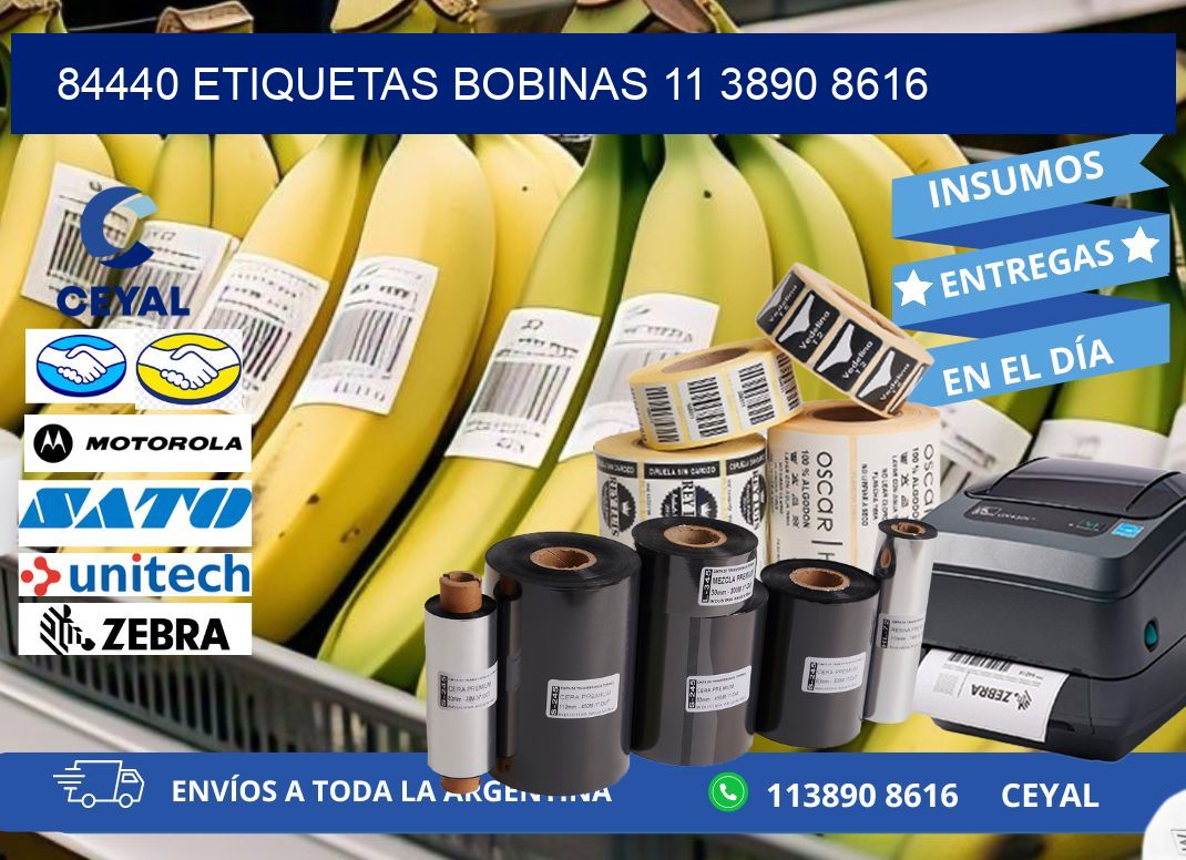 84440 ETIQUETAS BOBINAS 11 3890 8616