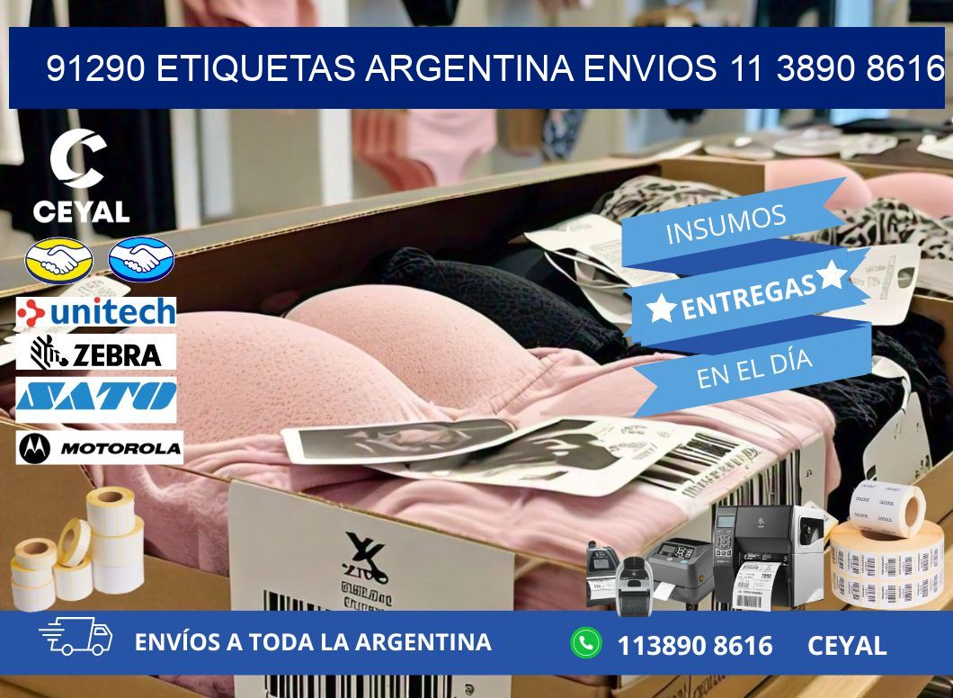 91290 ETIQUETAS ARGENTINA ENVIOS 11 3890 8616