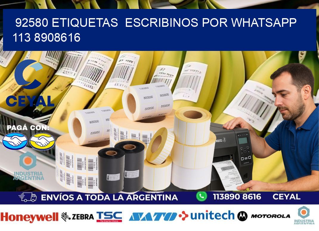 92580 ETIQUETAS ESCRIBINOS POR WHATSAPP 113 8908616