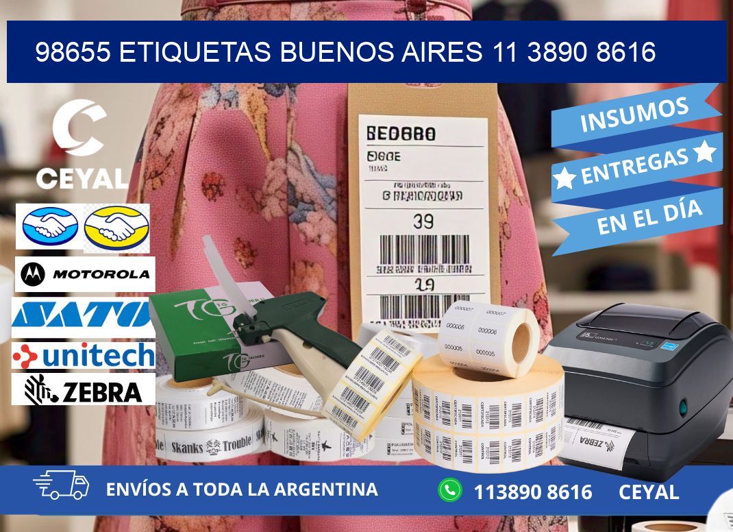 98655 ETIQUETAS BUENOS AIRES 11 3890 8616