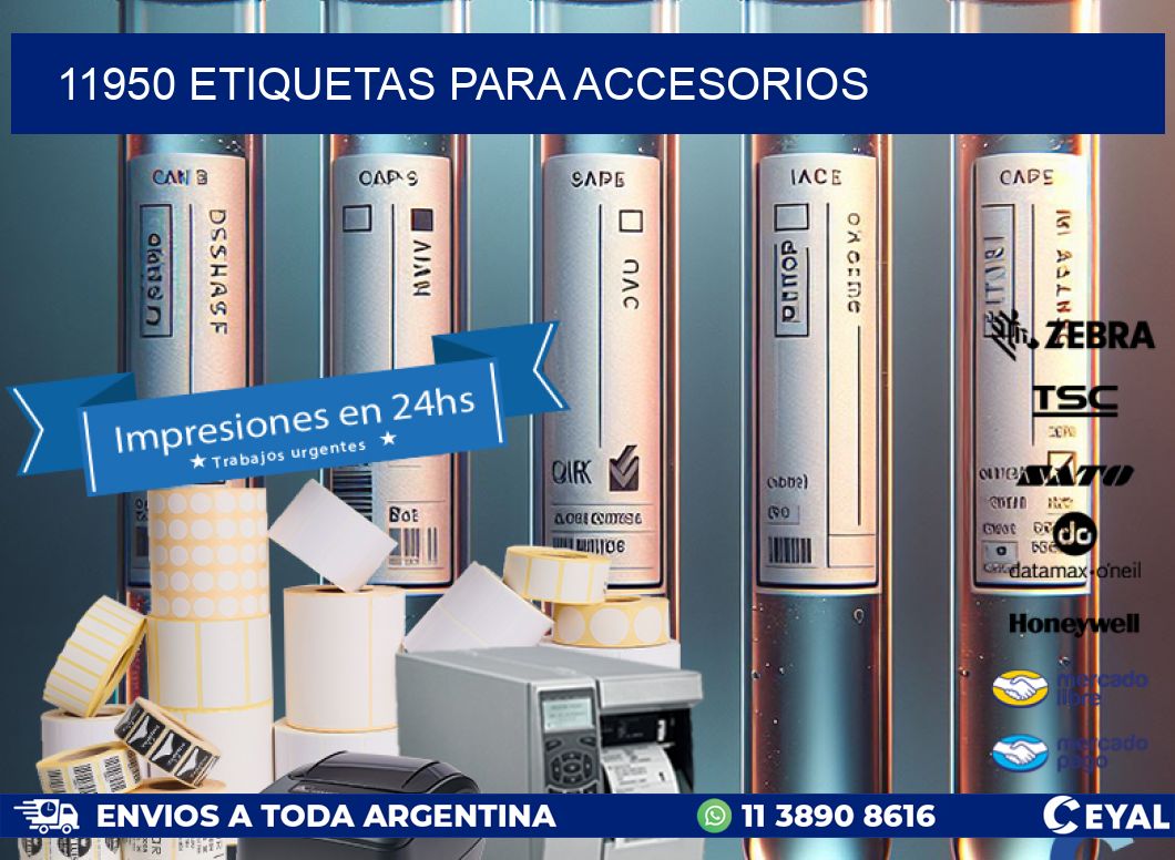 11950 Etiquetas para accesorios