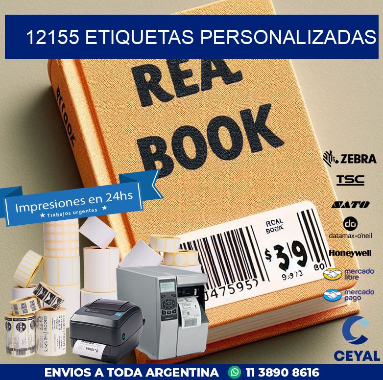 12155 Etiquetas personalizadas