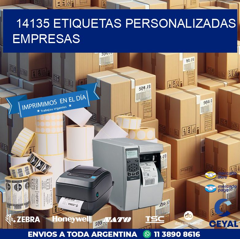 14135 Etiquetas personalizadas empresas