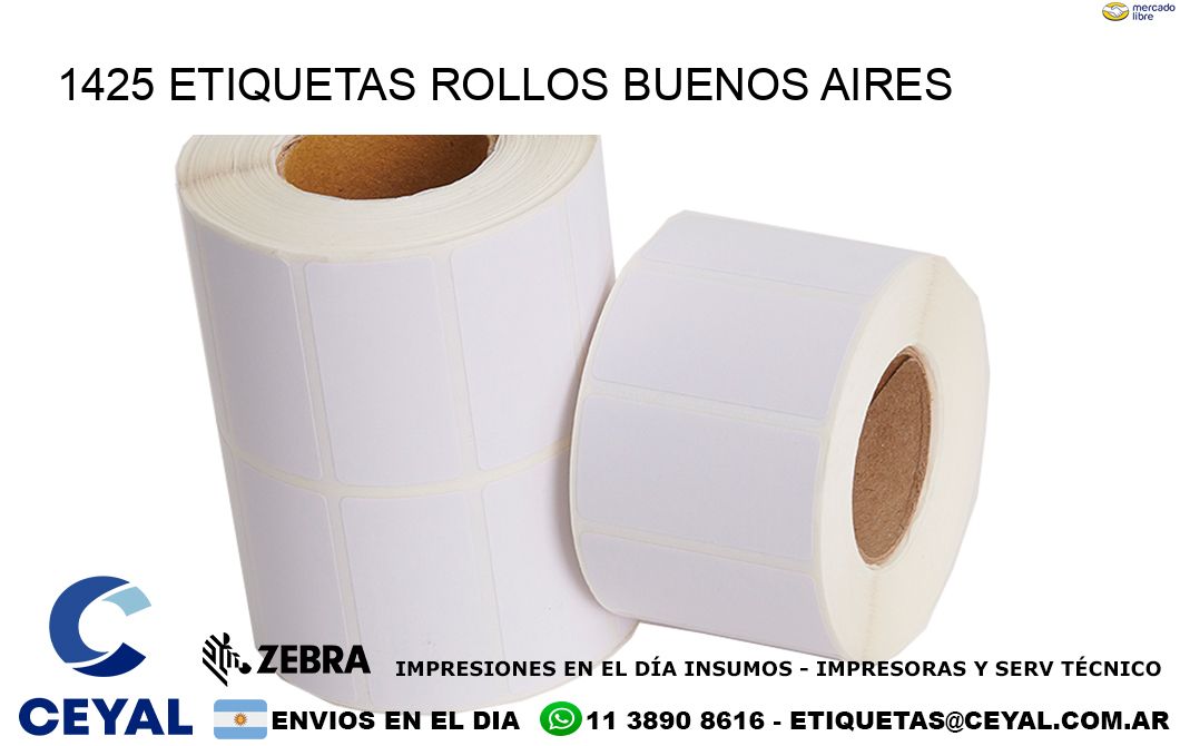 1425 etiquetas rollos buenos aires