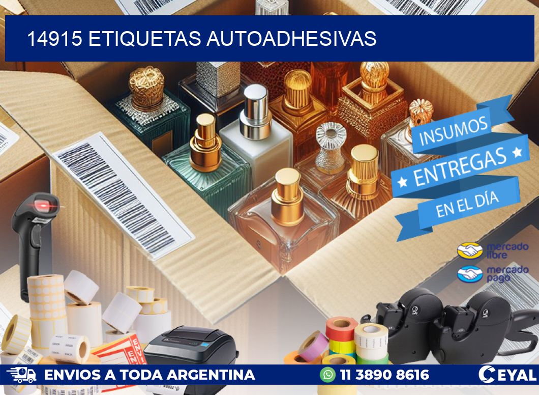 14915 etiquetas autoadhesivas