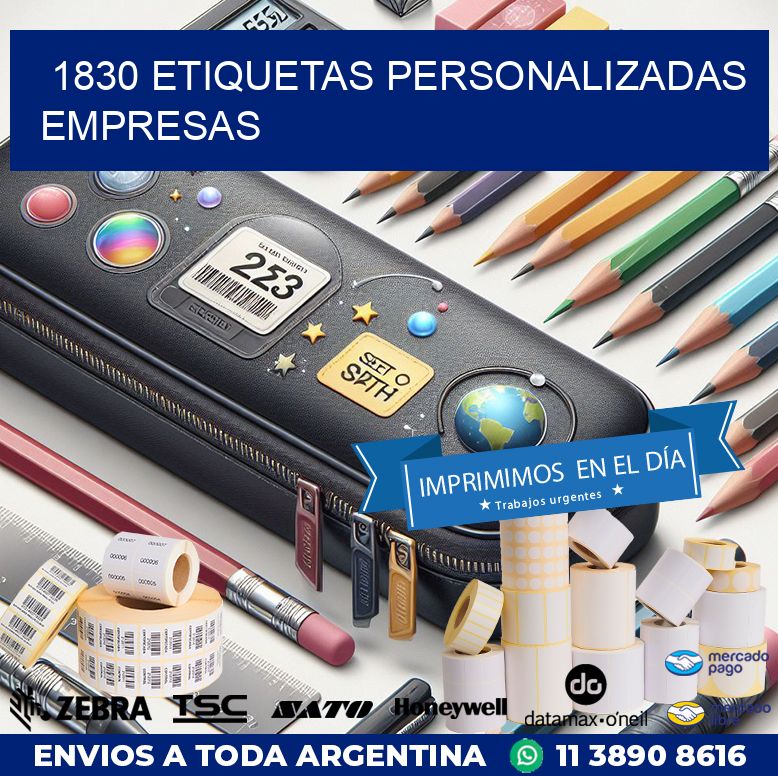 1830 Etiquetas personalizadas empresas