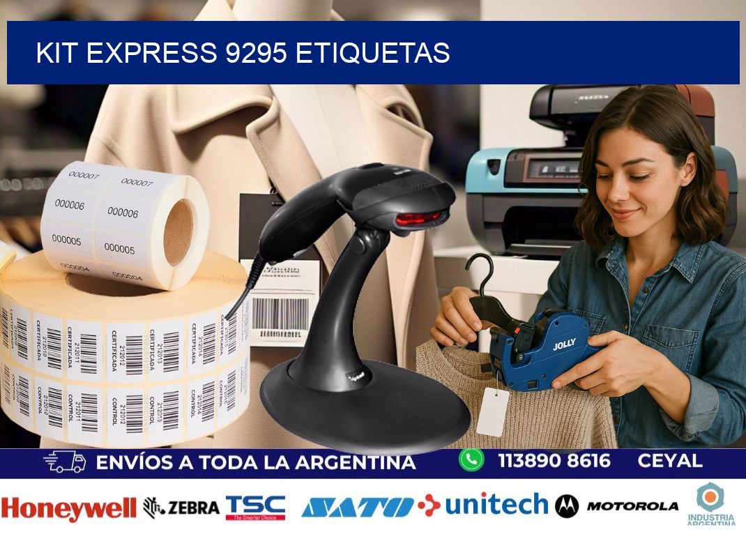 Kit express 9295 etiquetas