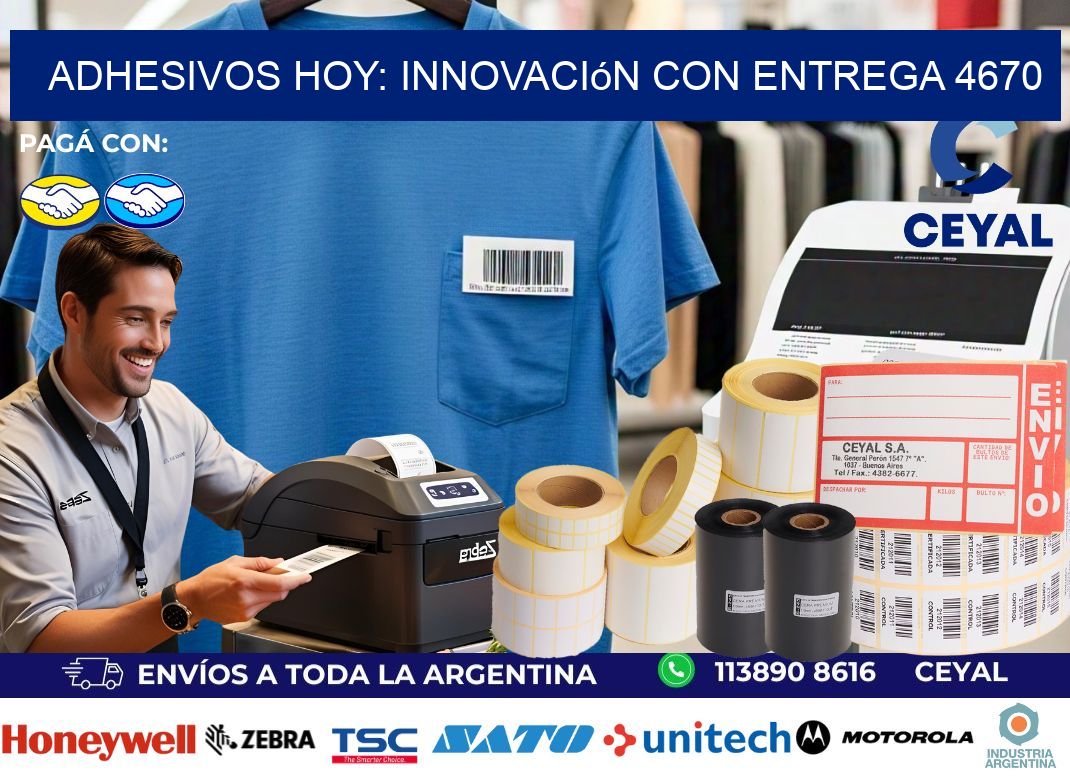 Adhesivos Hoy: Innovación con Entrega 4670