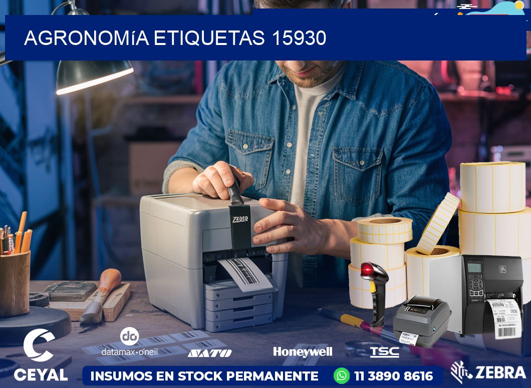 Agronomía etiquetas 15930