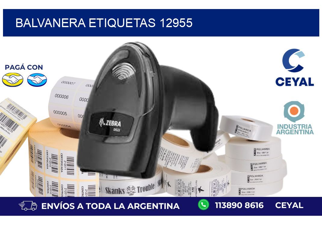 Balvanera etiquetas 12955