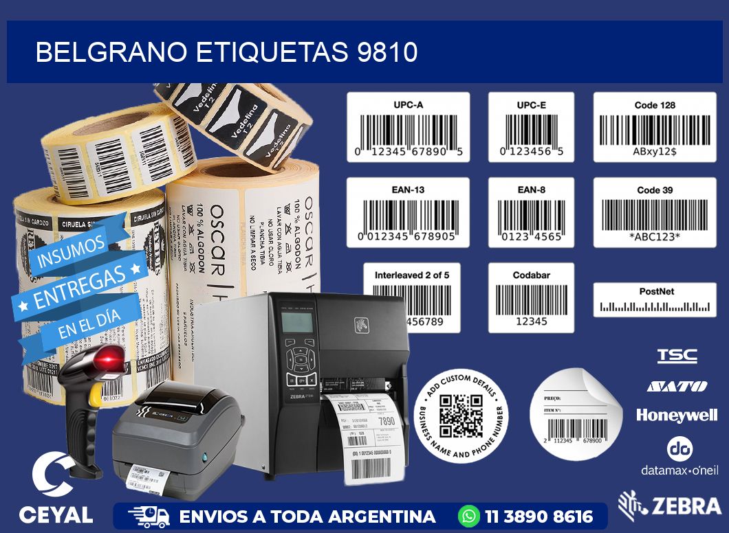 Belgrano etiquetas 9810