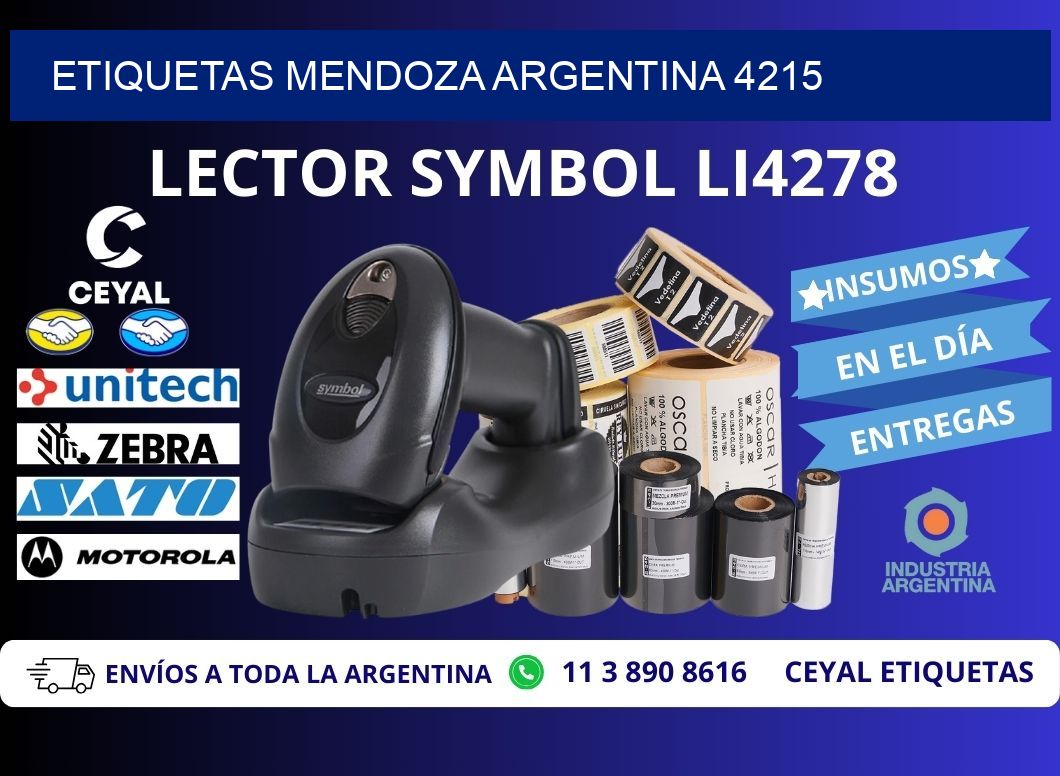 Etiquetas Mendoza Argentina 4215