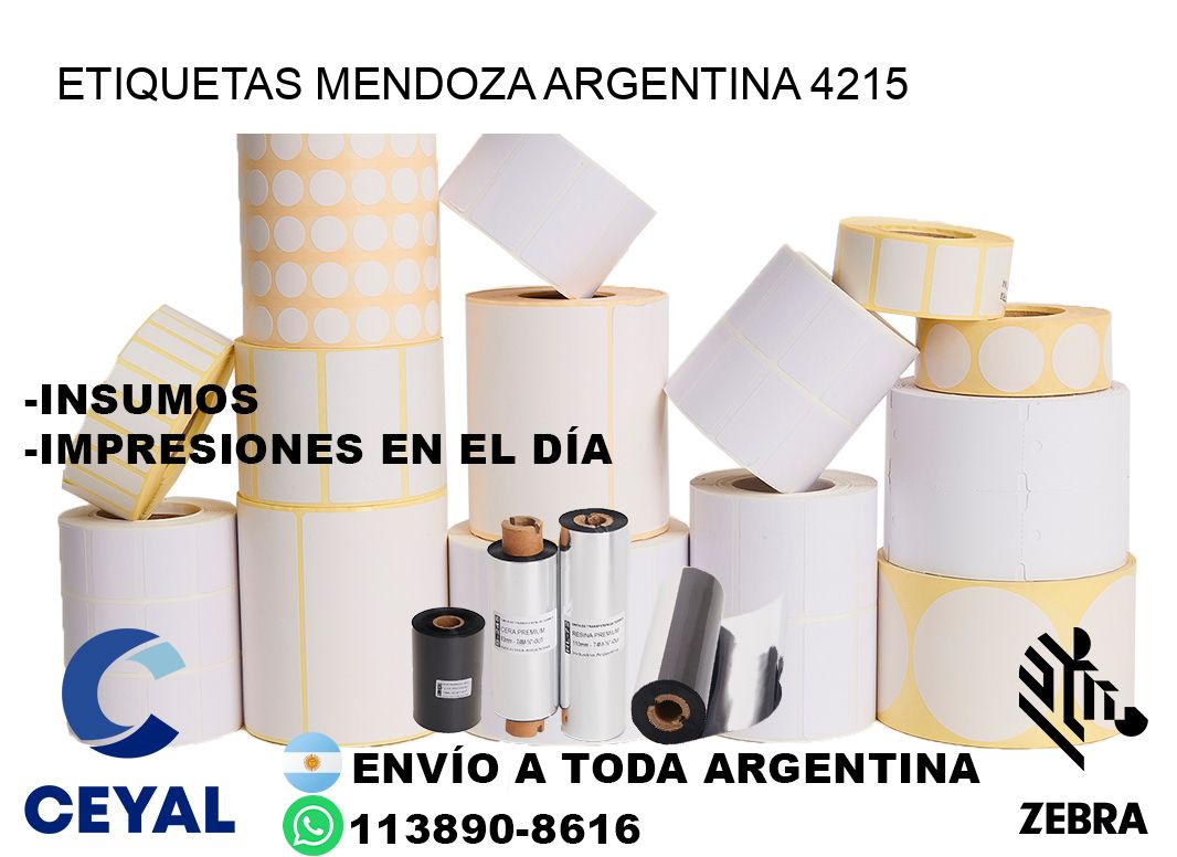 Etiquetas Mendoza Argentina 4215