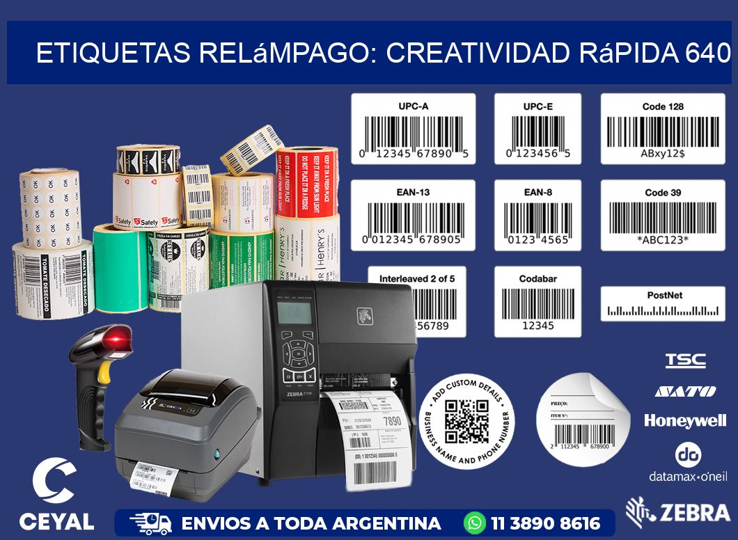 Etiquetas Relámpago: Creatividad Rápida 640