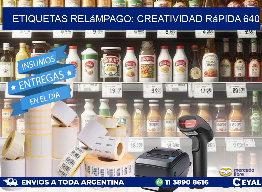 Etiquetas Relámpago: Creatividad Rápida 640
