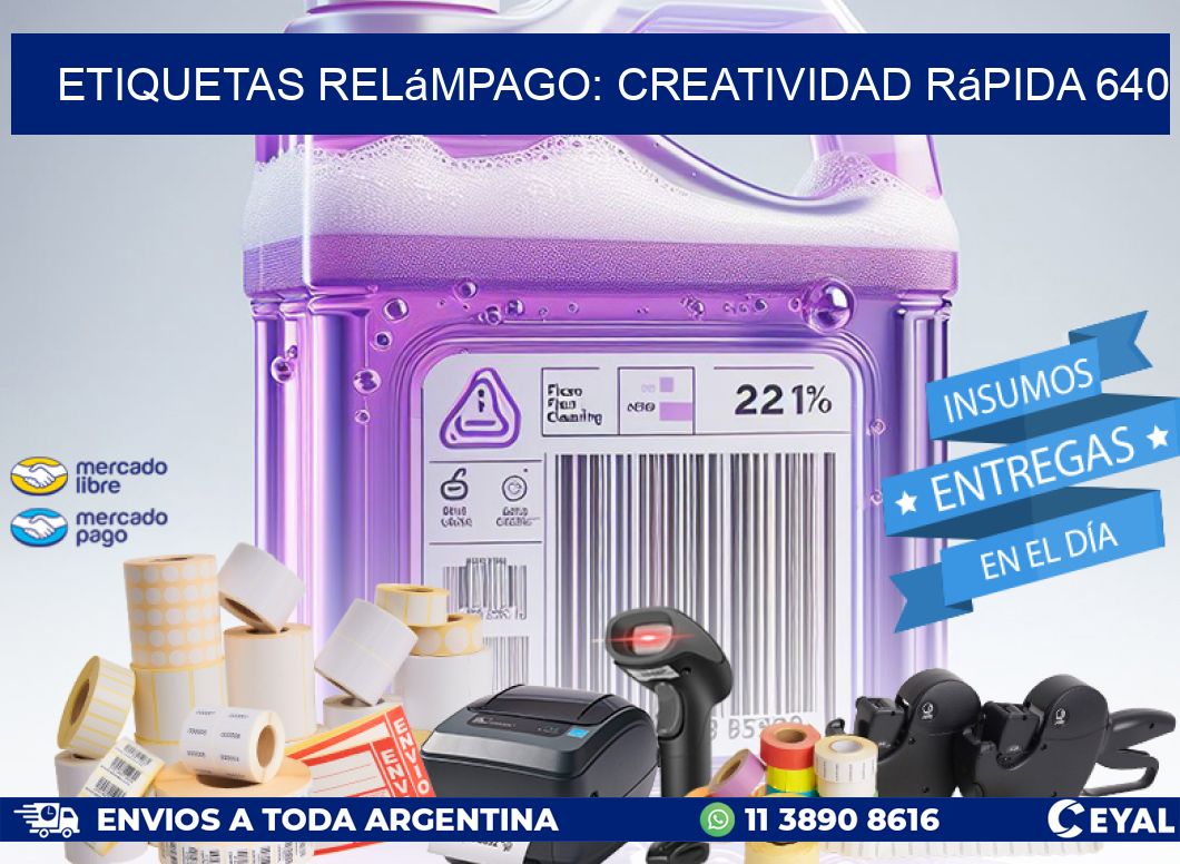 Etiquetas Relámpago: Creatividad Rápida 640