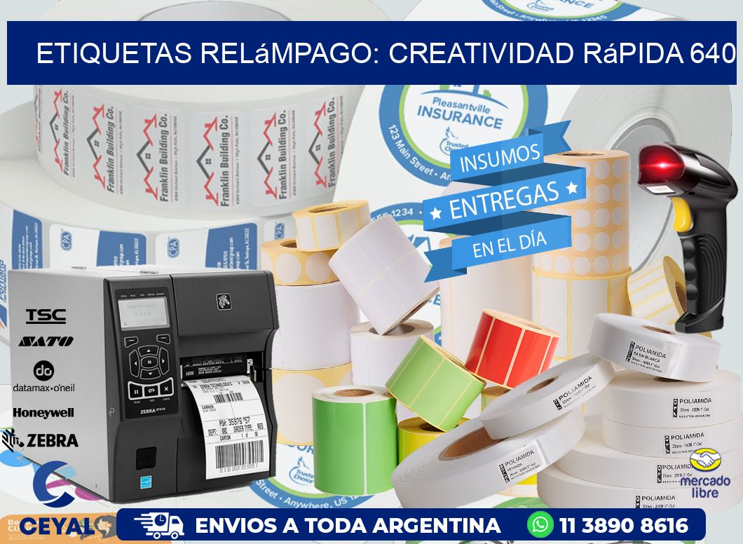 Etiquetas Relámpago: Creatividad Rápida 640