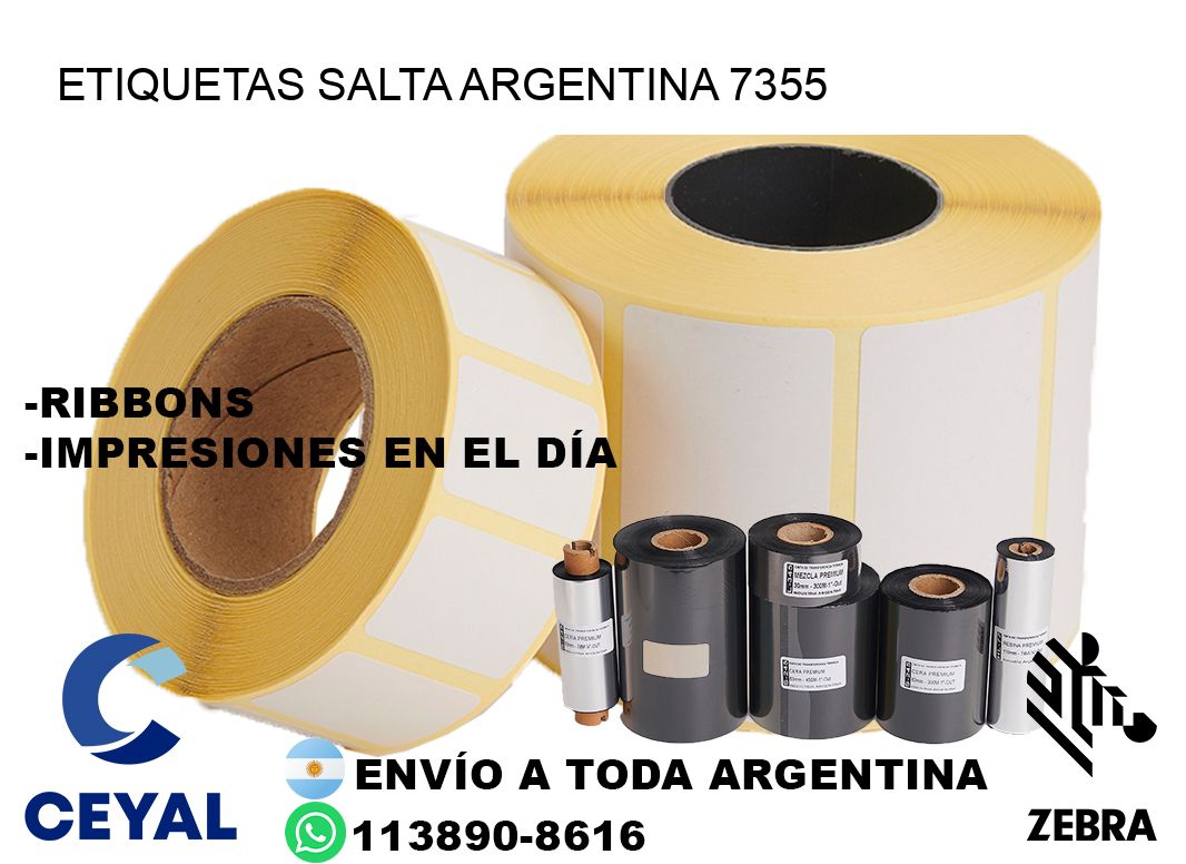 Etiquetas Salta Argentina 7355