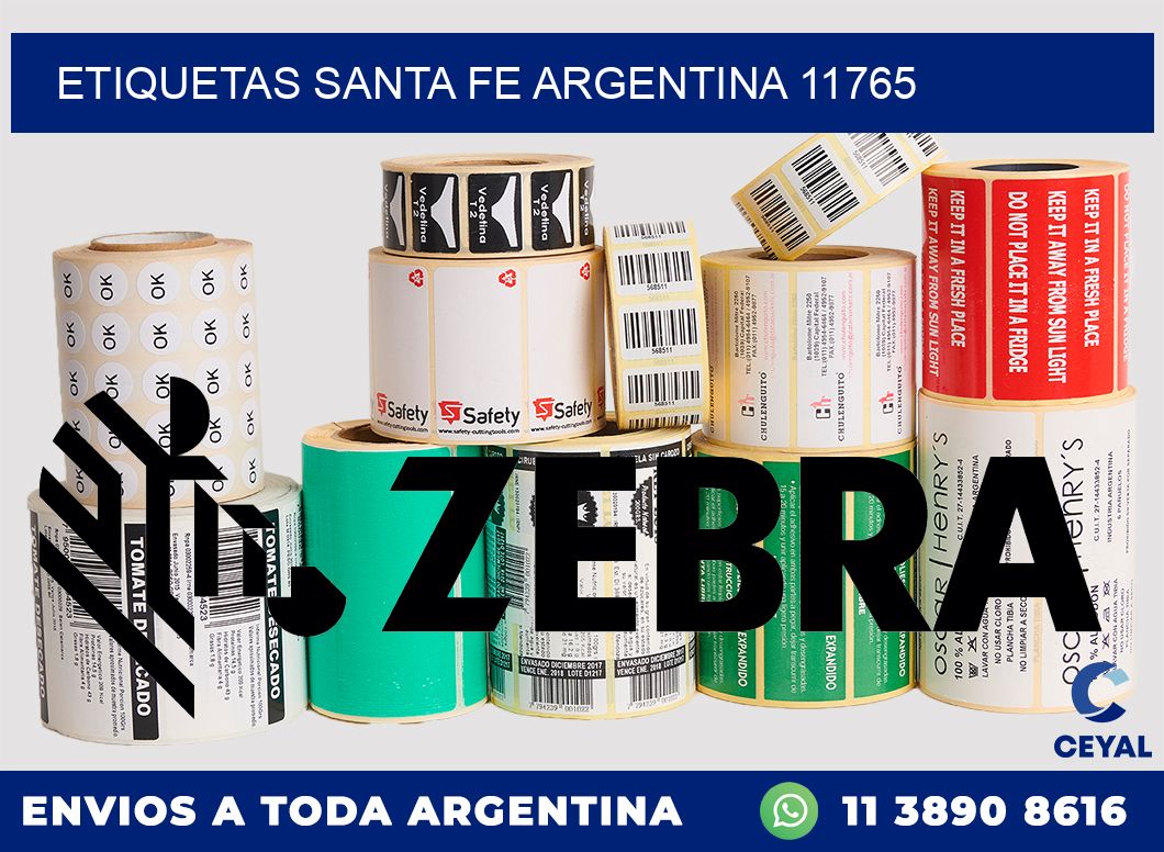 Etiquetas Santa Fe Argentina 11765