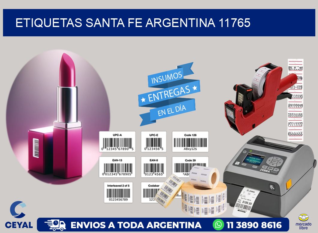 Etiquetas Santa Fe Argentina 11765