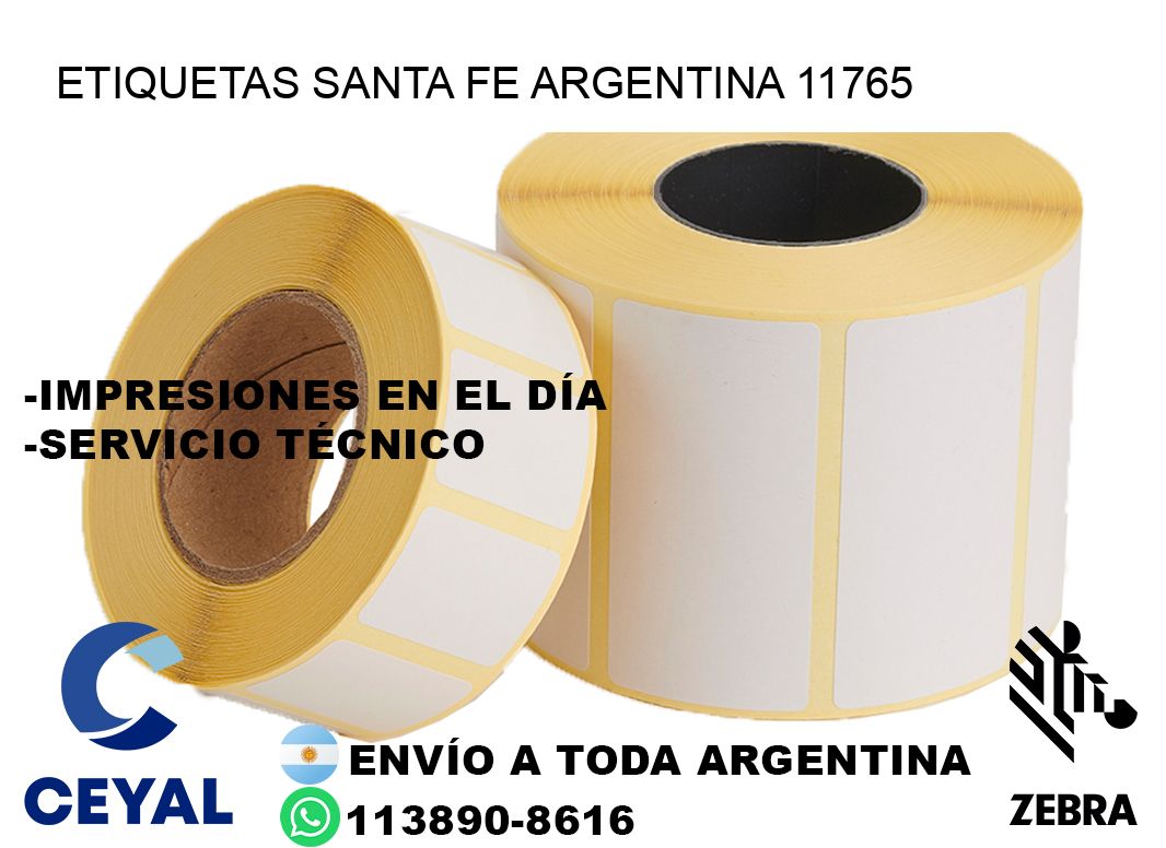 Etiquetas Santa Fe Argentina 11765