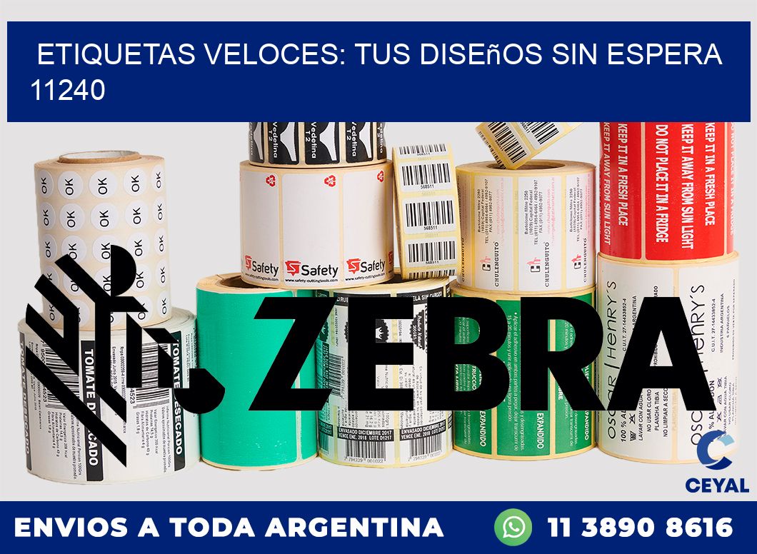 Etiquetas Veloces: Tus Diseños sin Espera 11240