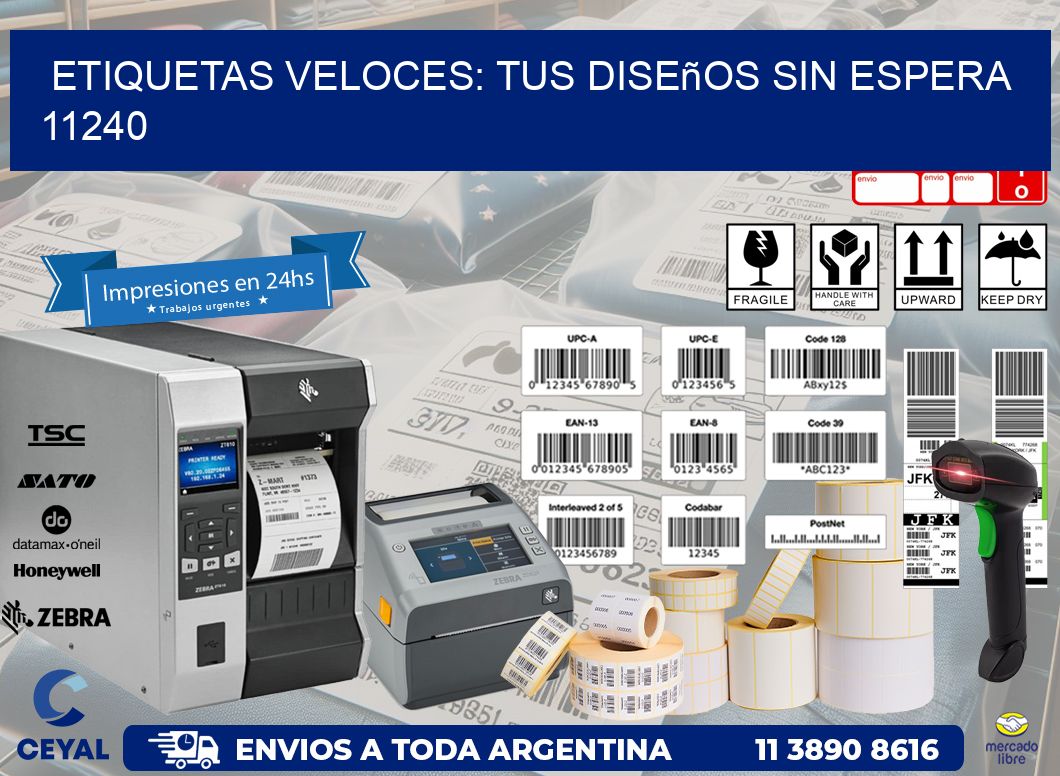 Etiquetas Veloces: Tus Diseños sin Espera 11240