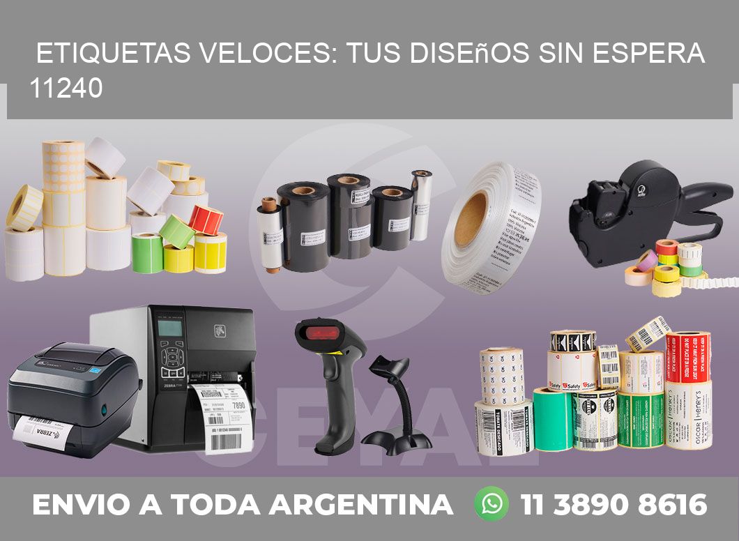 Etiquetas Veloces: Tus Diseños sin Espera 11240