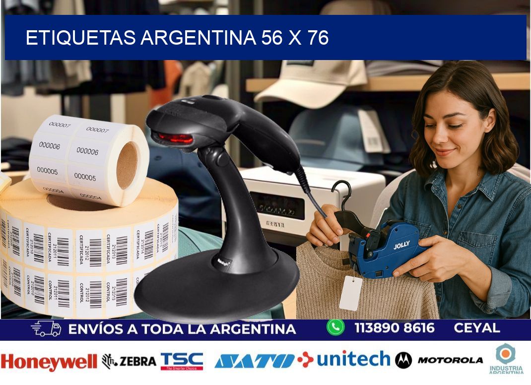 Etiquetas argentina 56 x 76