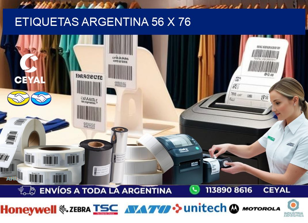 Etiquetas argentina 56 x 76