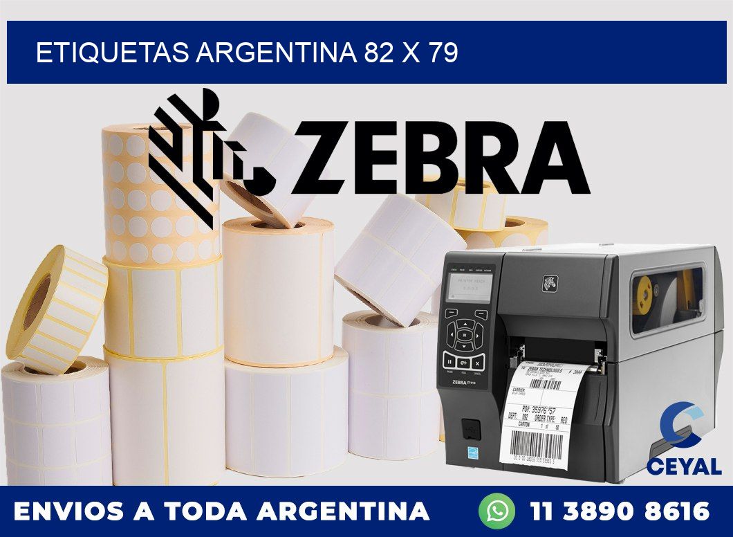 Etiquetas argentina 82 x 79
