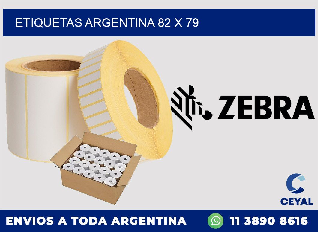 Etiquetas argentina 82 x 79