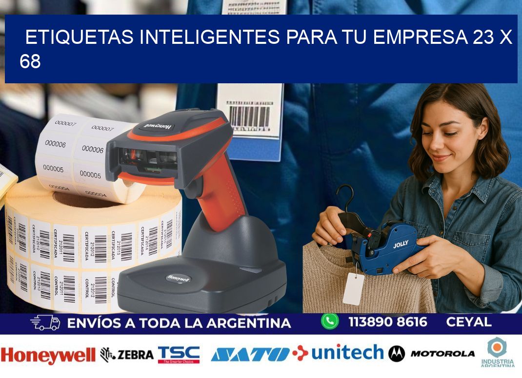 Etiquetas inteligentes para tu empresa 23 x 68