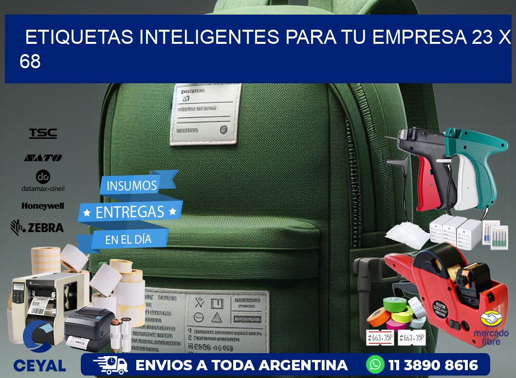 Etiquetas inteligentes para tu empresa 23 x 68