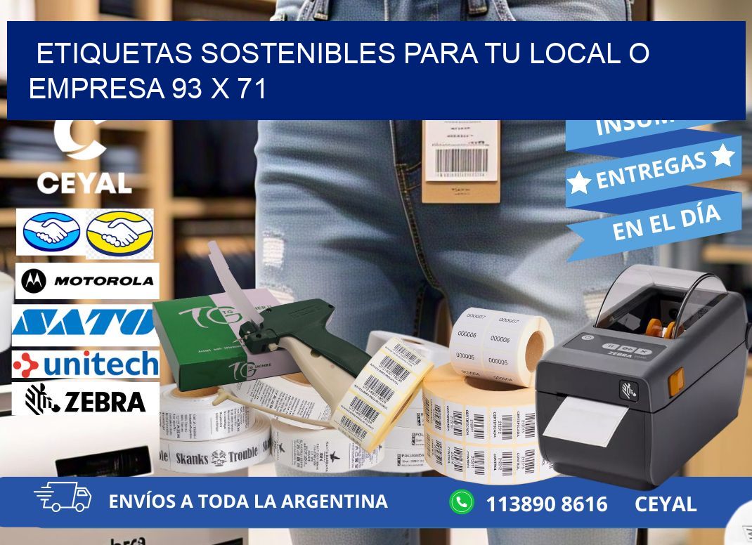 Etiquetas sostenibles para tu local o empresa 93 x 71
