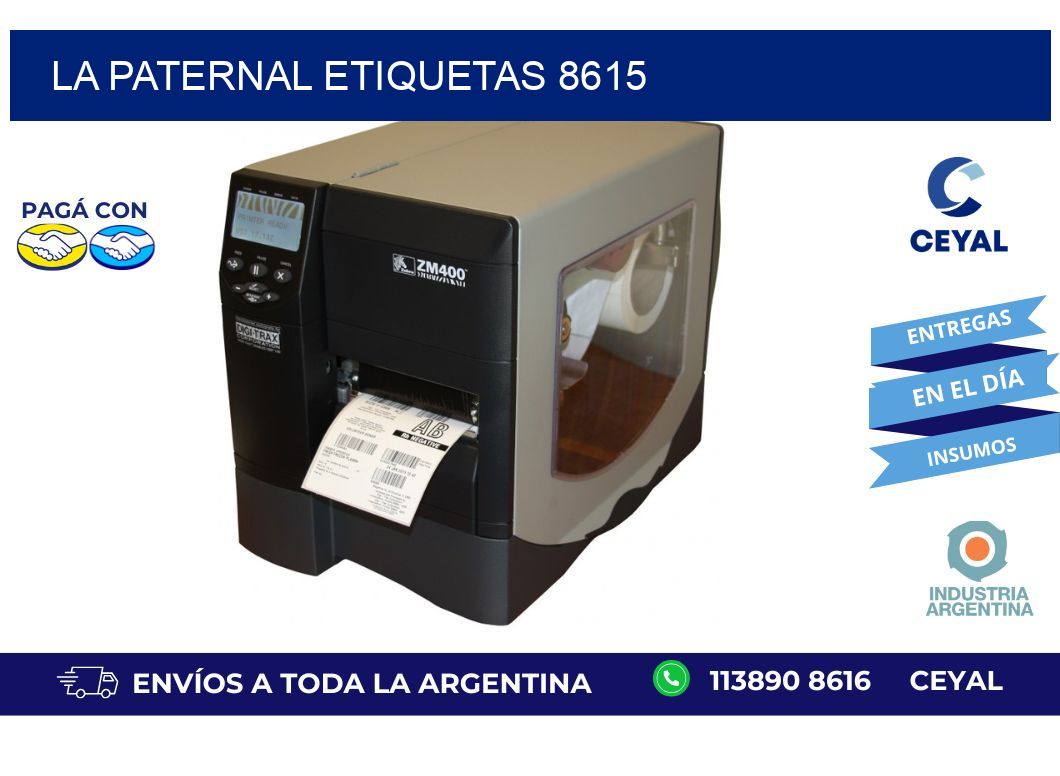 La Paternal etiquetas 8615